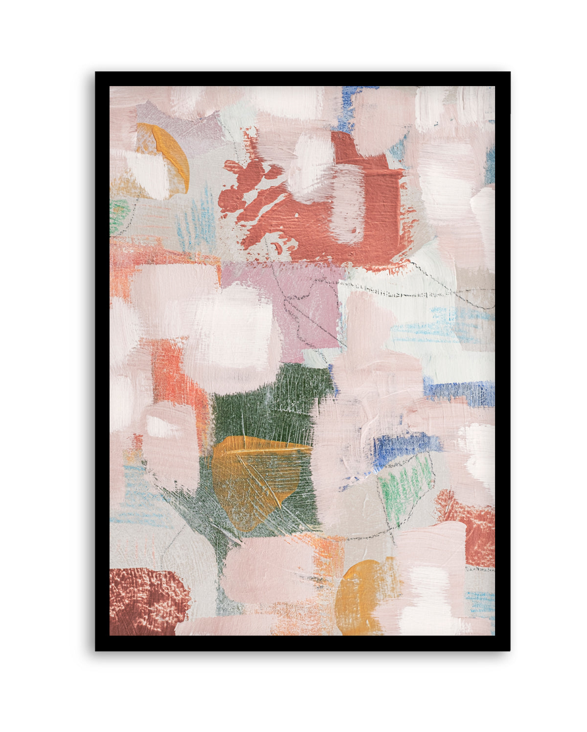 Warm Hug Gold and Bronze 1 by Judson Lee | Art Print