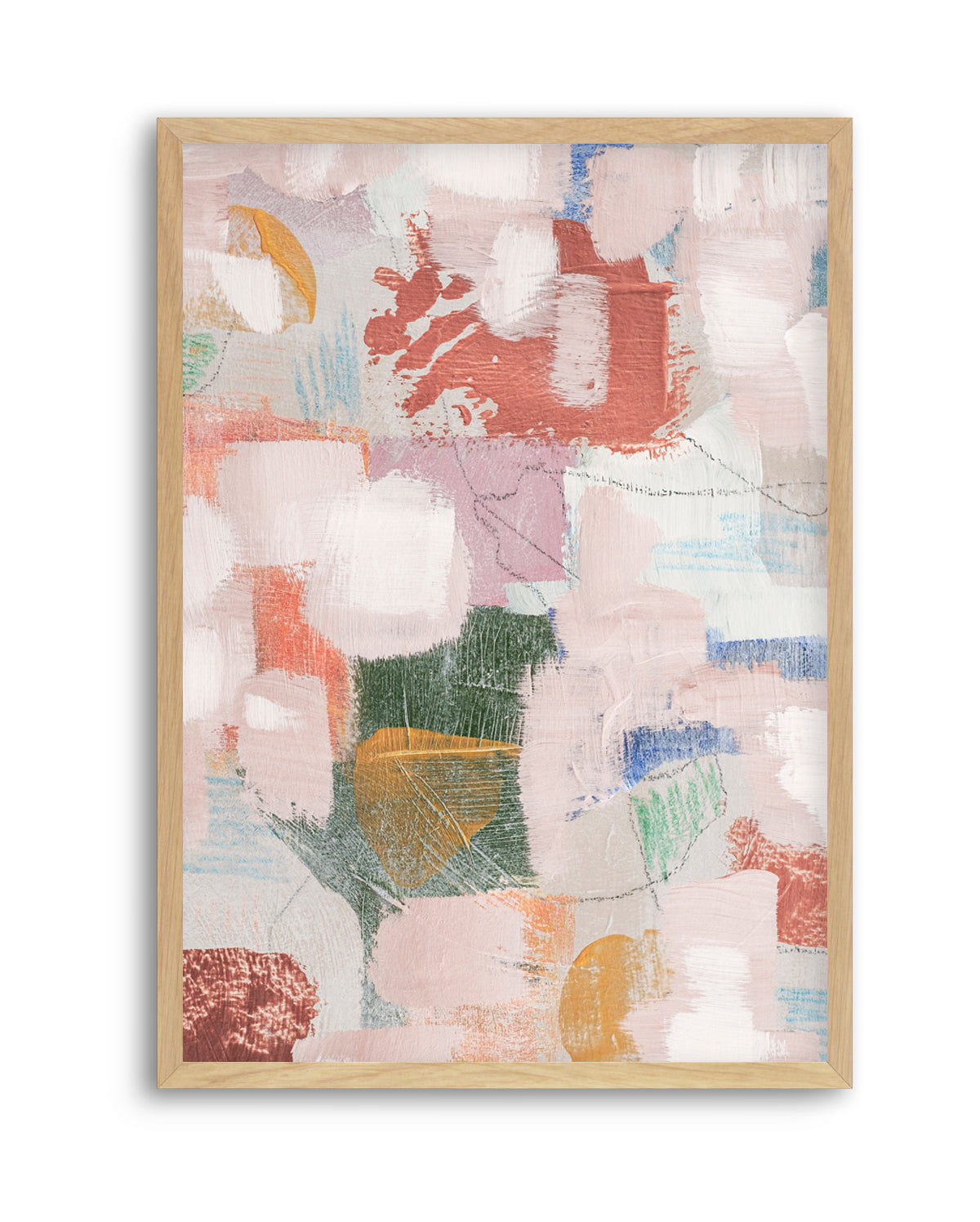 Warm Hug Gold and Bronze 1 by Judson Lee | Art Print