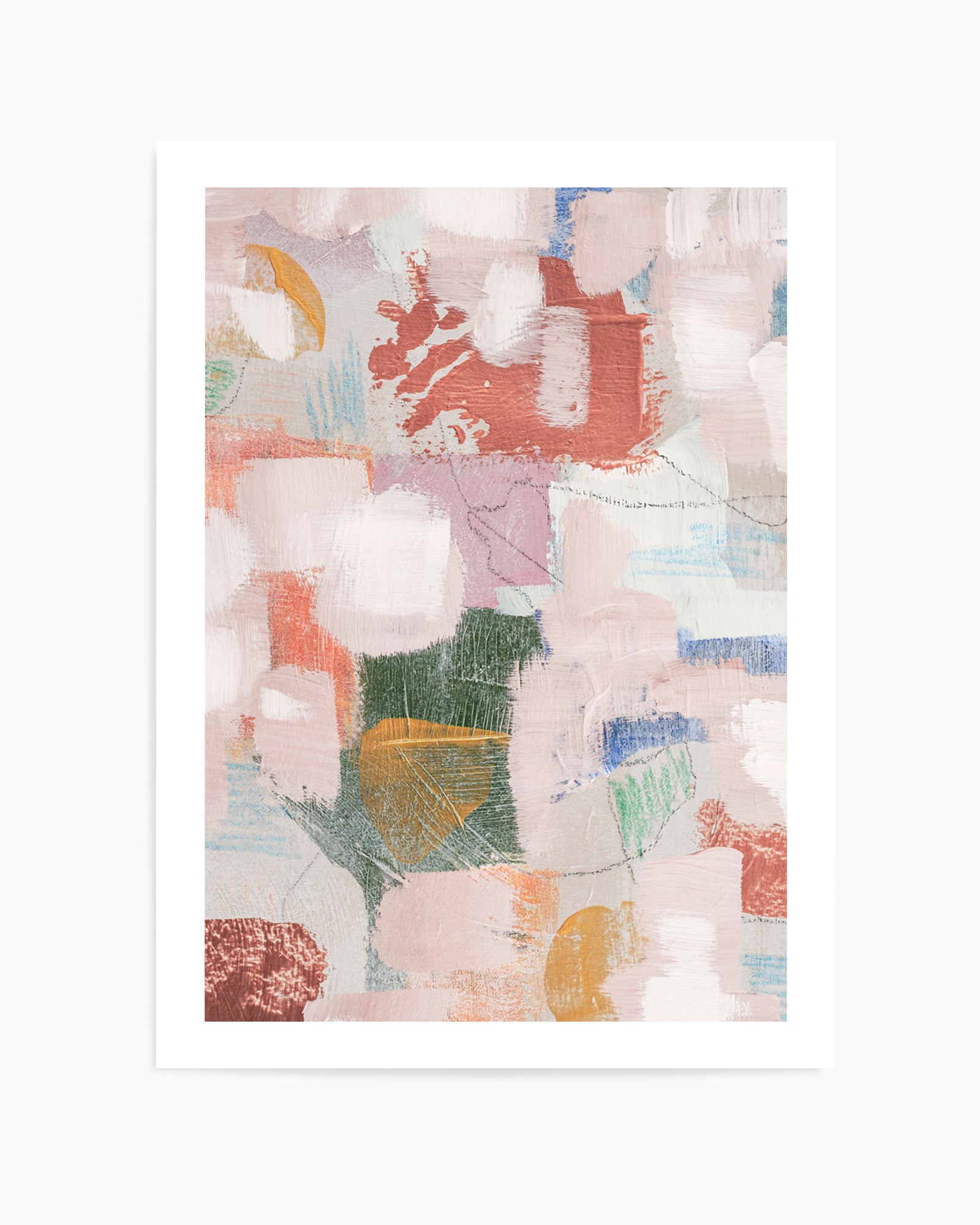 Warm Hug Gold and Bronze 1 by Judson Lee | Art Print