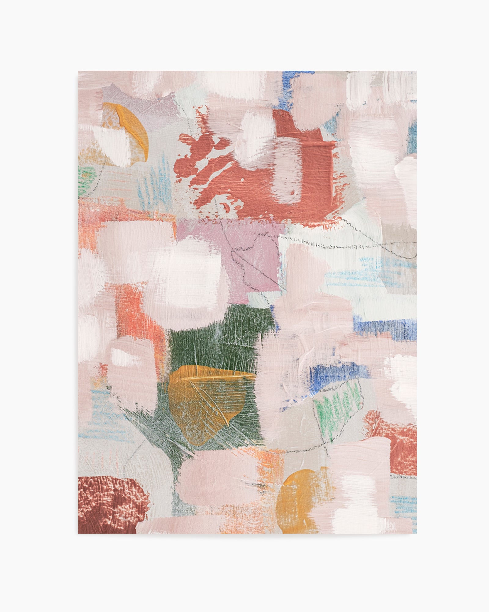 Warm Hug Gold and Bronze 1 by Judson Lee | Art Print