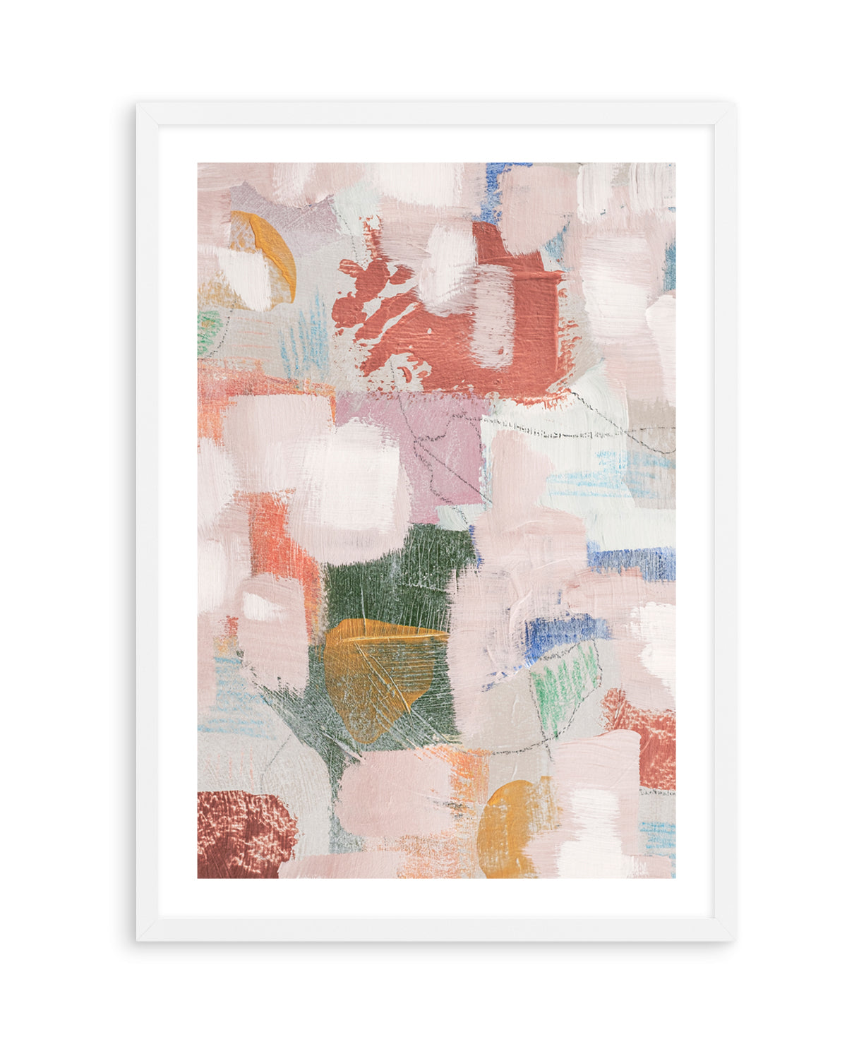 Warm Hug Gold and Bronze 1 by Judson Lee | Art Print