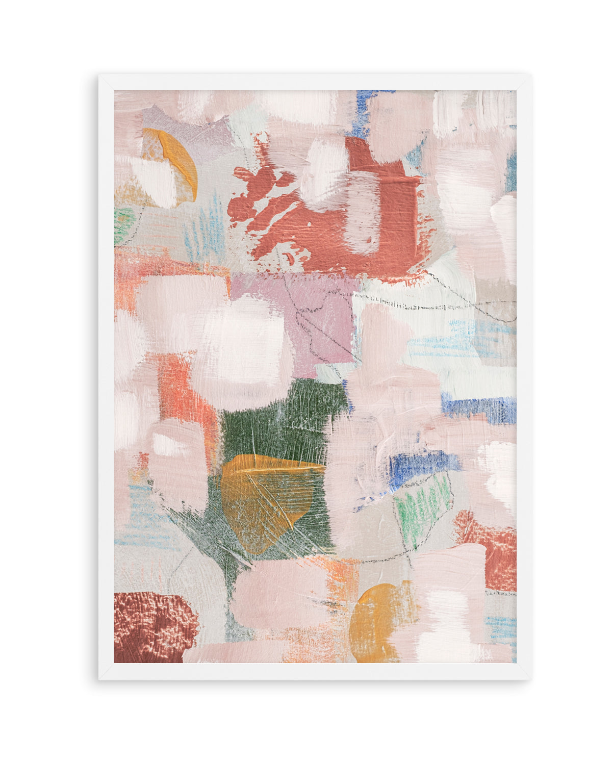 Warm Hug Gold and Bronze 1 by Judson Lee | Art Print