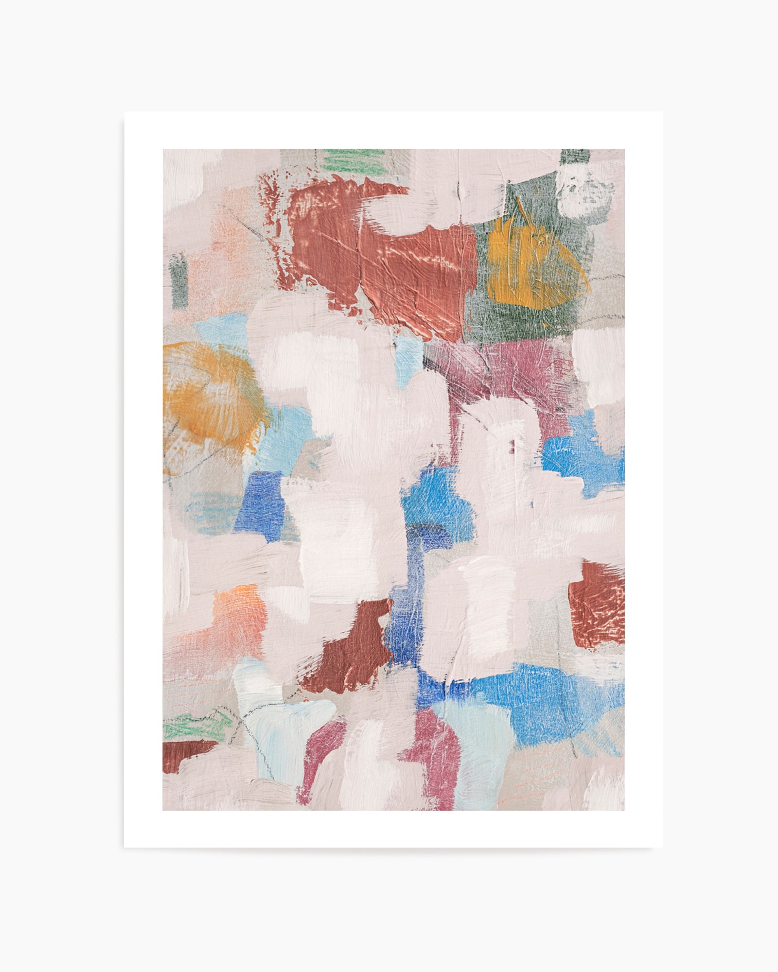 Warm Hug Gold and Bronze 2 by Judson Lee | Art Print