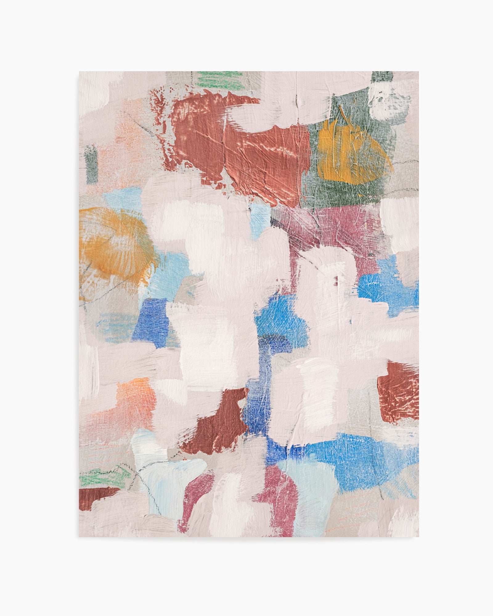 Warm Hug Gold and Bronze 2 by Judson Lee | Art Print