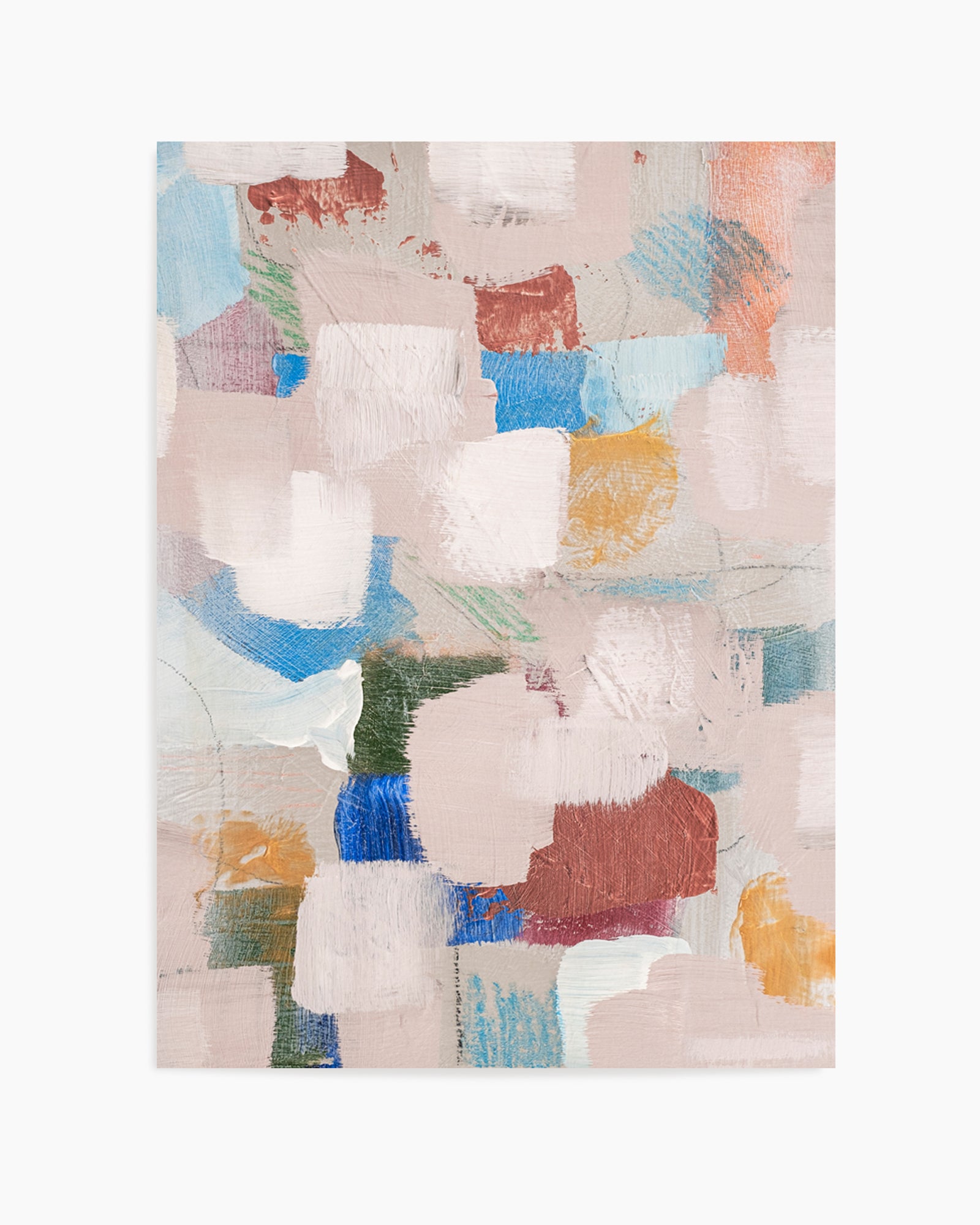 Warm Hug Gold and Bronze 3 by Judson Lee | Art Print