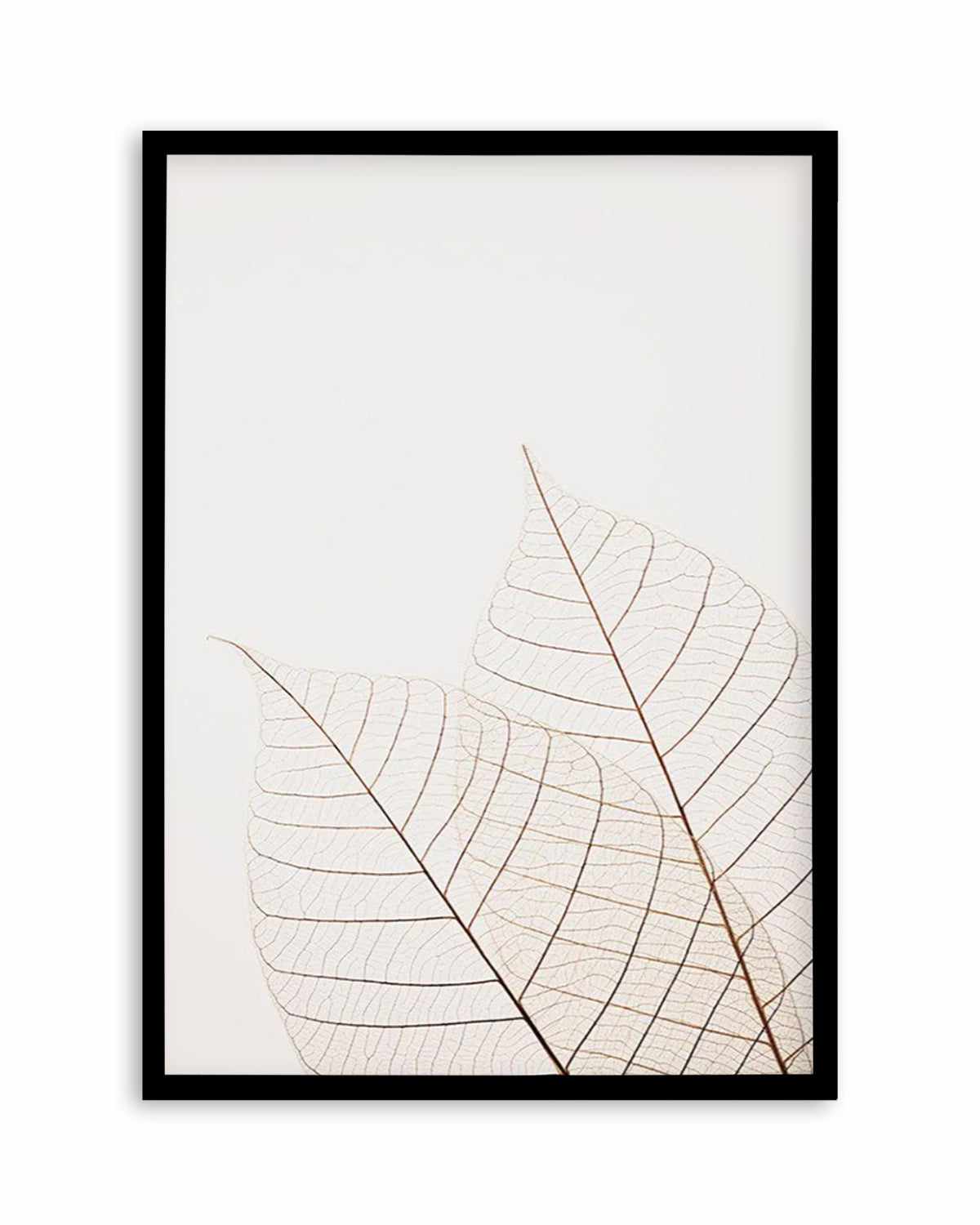 Warm Leaves Art Print