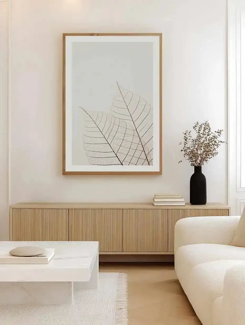 Warm Leaves Art Print from Olive et Oriel where you can shop wallpaper and artworks online