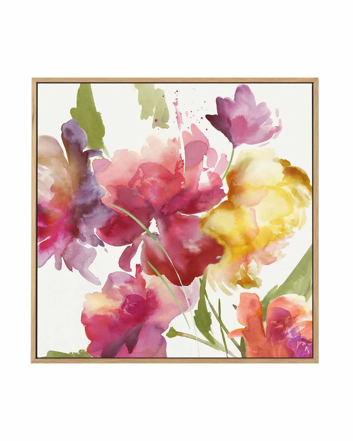Warm Summer I | Framed Canvas Art Print from Olive et Oriel where you can shop wallpaper and artworks online