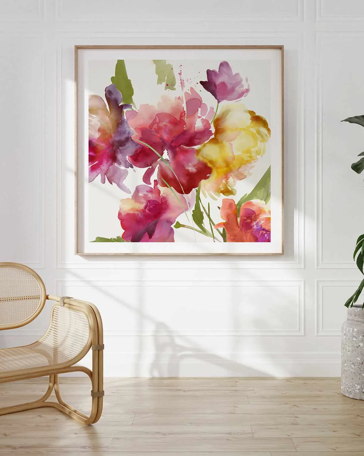 Warm Summer I Art Print from Olive et Oriel where you can shop wallpaper and artworks online