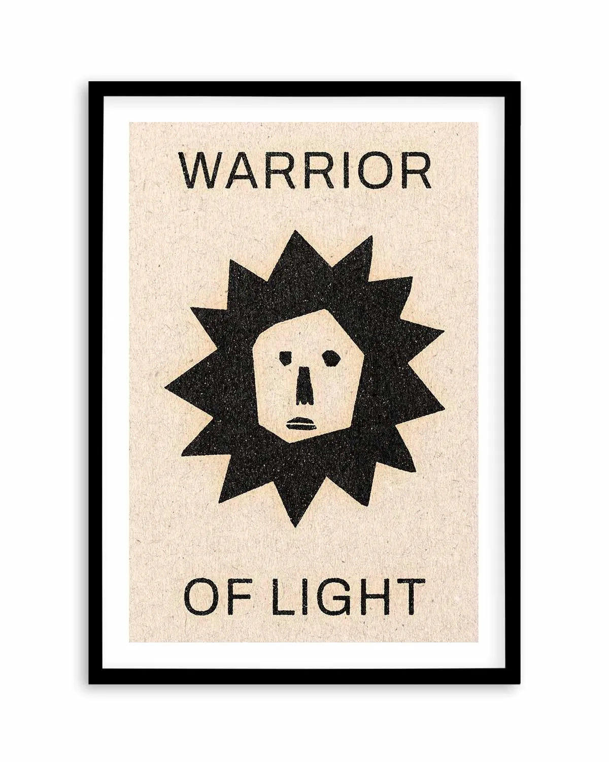 Warrior Of Light by David Schmitt Art Print from Olive et Oriel where you can shop wallpaper and artworks online