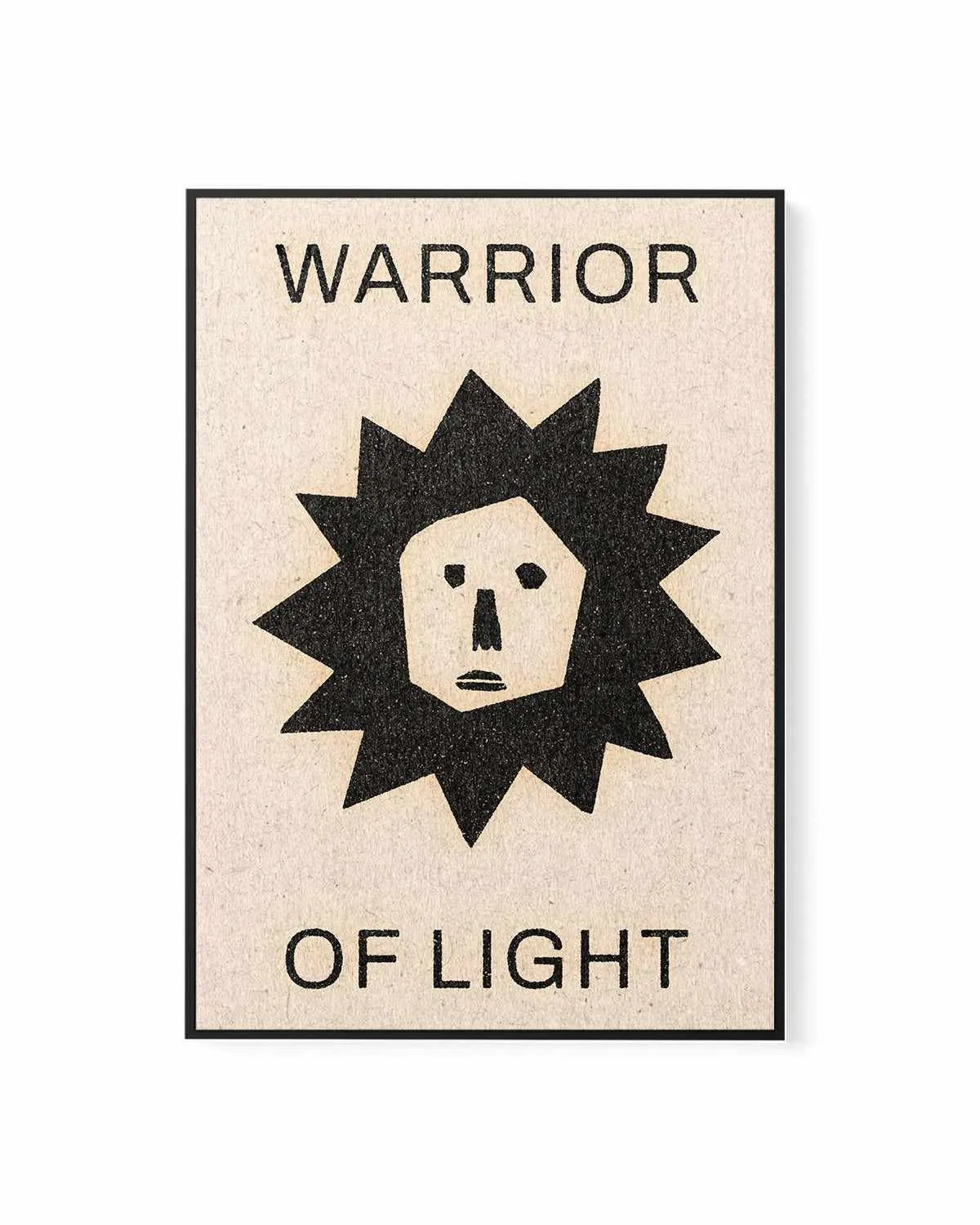 Warrior Of Light by David Schmitt | Framed Canvas Art Print from Olive et Oriel where you can shop wallpaper and artworks online