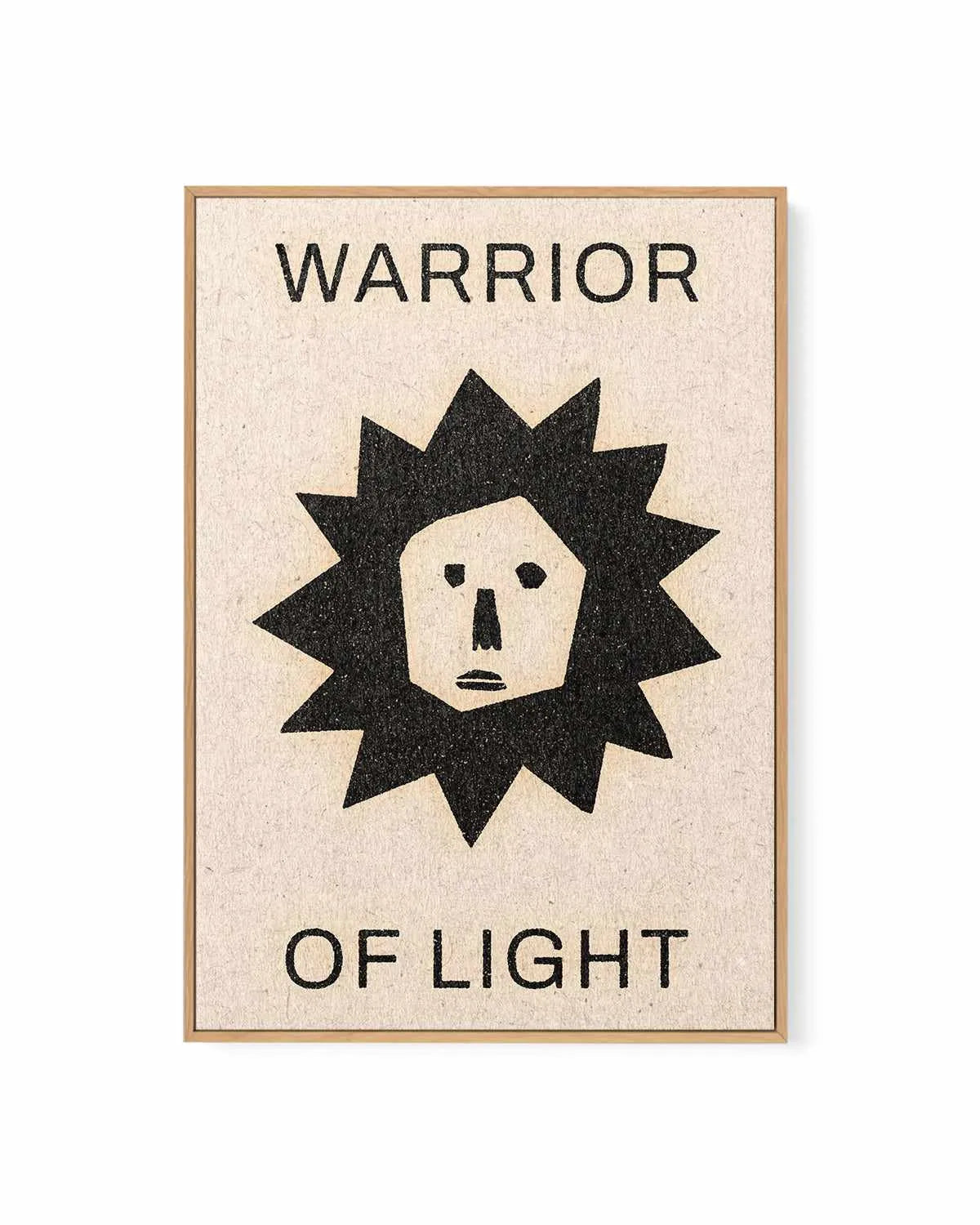 Warrior Of Light by David Schmitt | Framed Canvas Art Print from Olive et Oriel where you can shop wallpaper and artworks online
