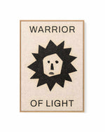 Warrior Of Light by David Schmitt | Framed Canvas Art Print