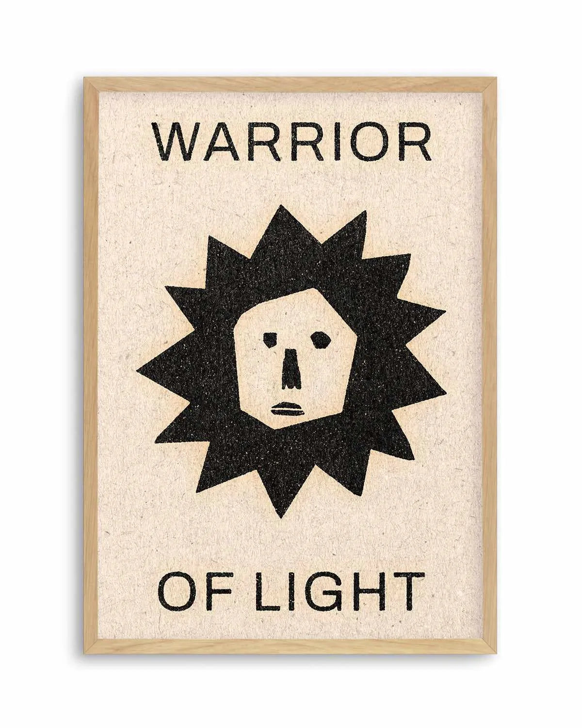 Warrior Of Light by David Schmitt Art Print from Olive et Oriel where you can shop wallpaper and artworks online