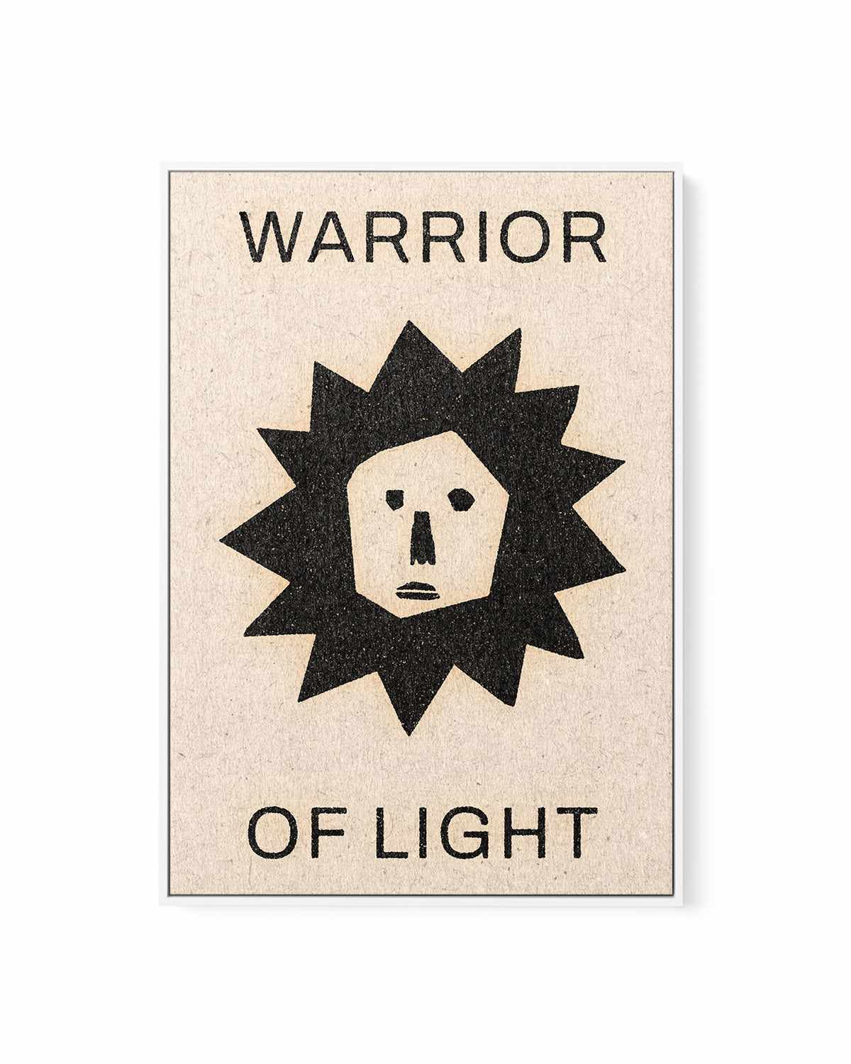 Warrior Of Light by David Schmitt | Framed Canvas Art Print