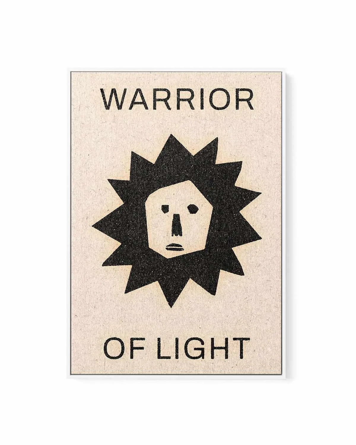 Warrior Of Light by David Schmitt | Framed Canvas Art Print from Olive et Oriel where you can shop wallpaper and artworks online