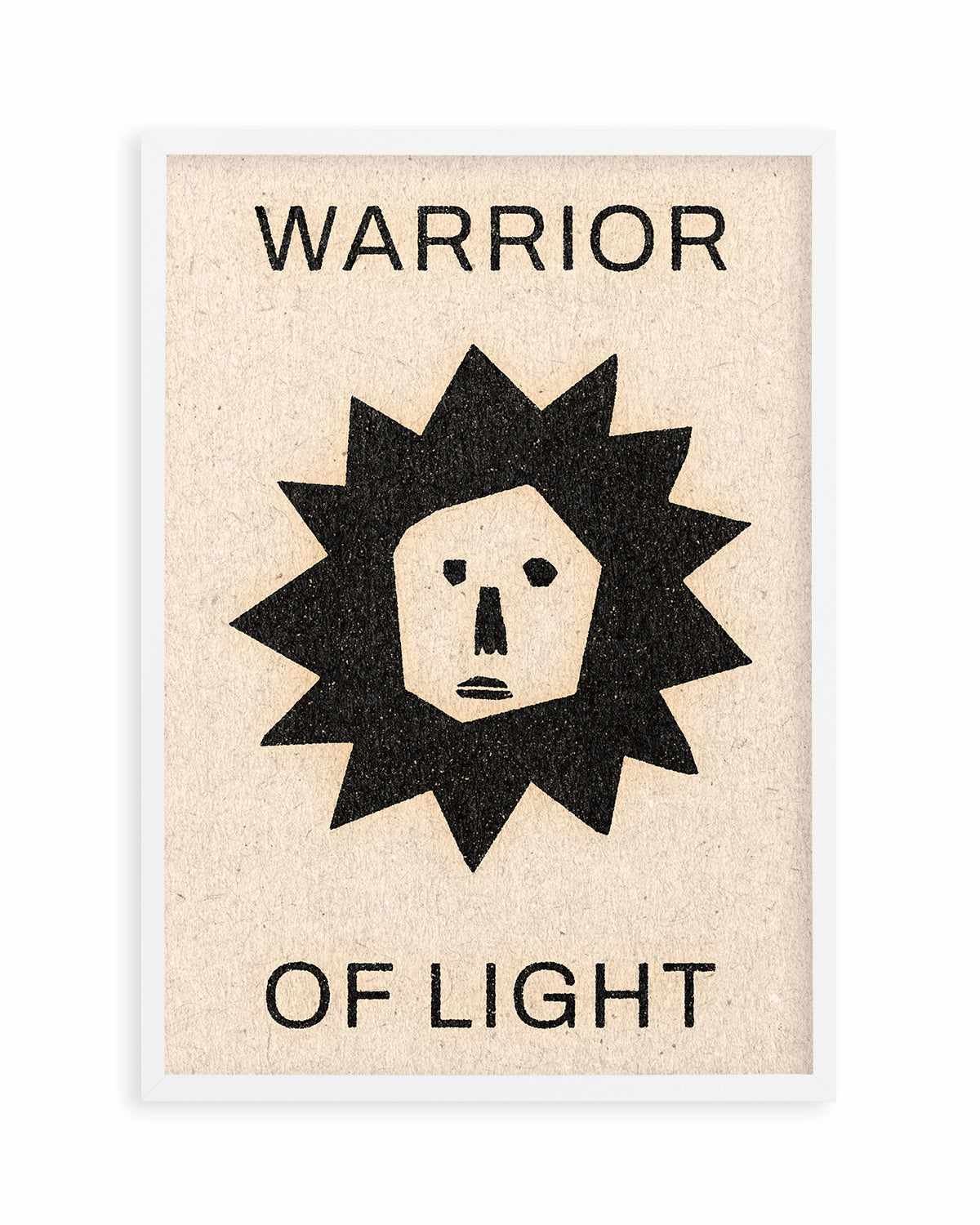 Warrior Of Light by David Schmitt Art Print