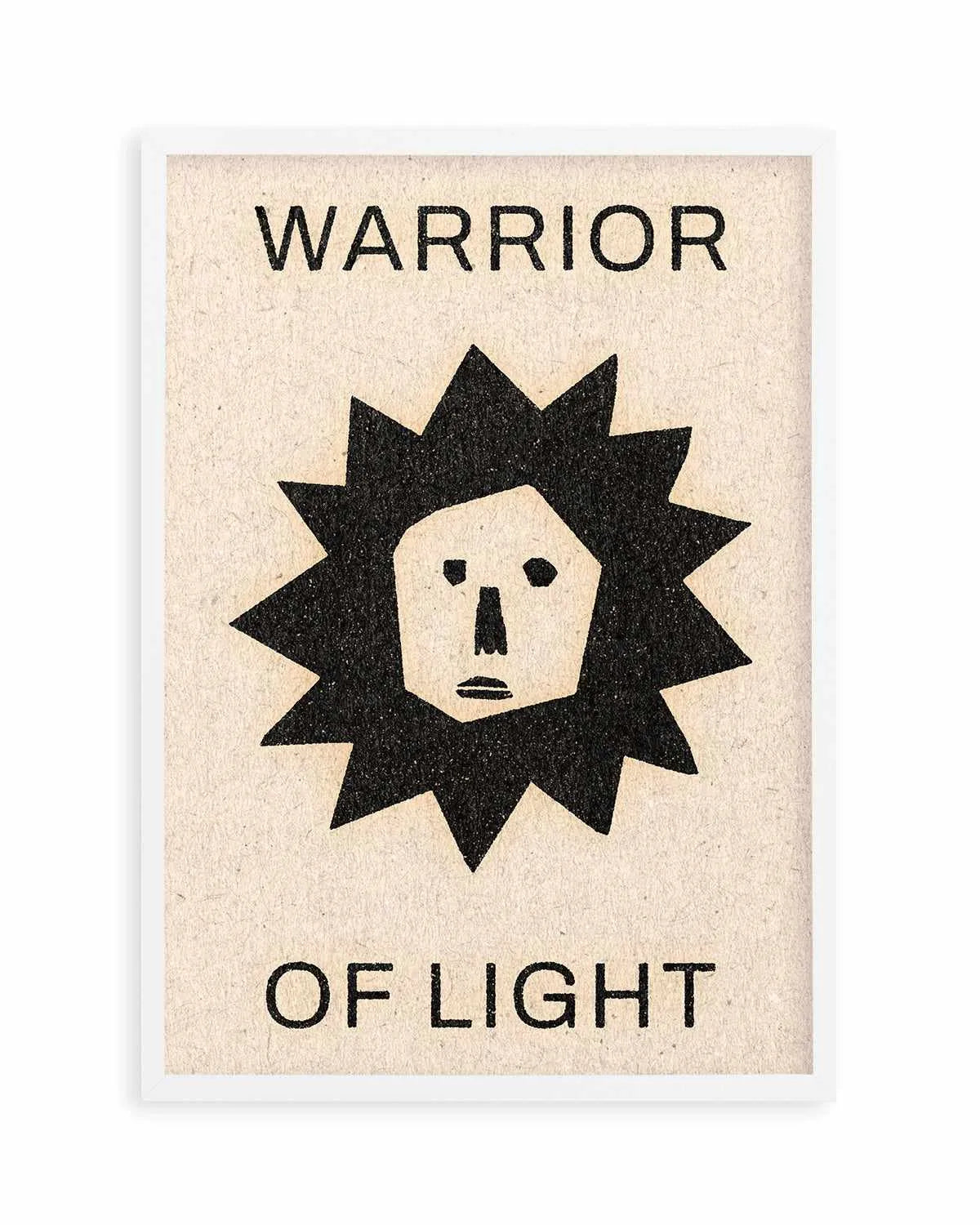 Warrior Of Light by David Schmitt Art Print from Olive et Oriel where you can shop wallpaper and artworks online