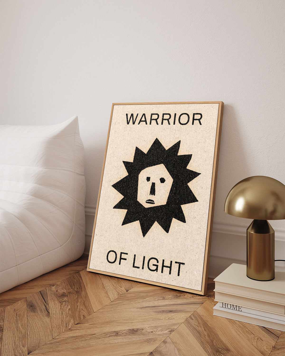 Warrior Of Light by David Schmitt | Framed Canvas Art Print