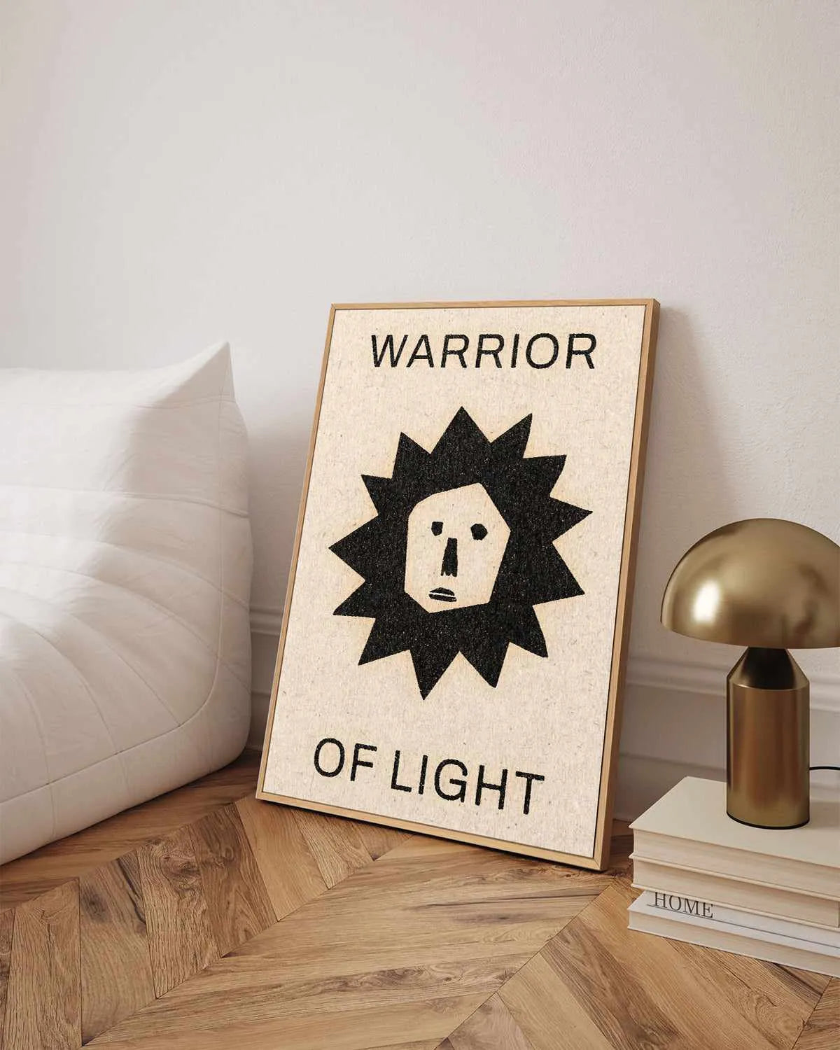 Warrior Of Light by David Schmitt | Framed Canvas Art Print from Olive et Oriel where you can shop wallpaper and artworks online