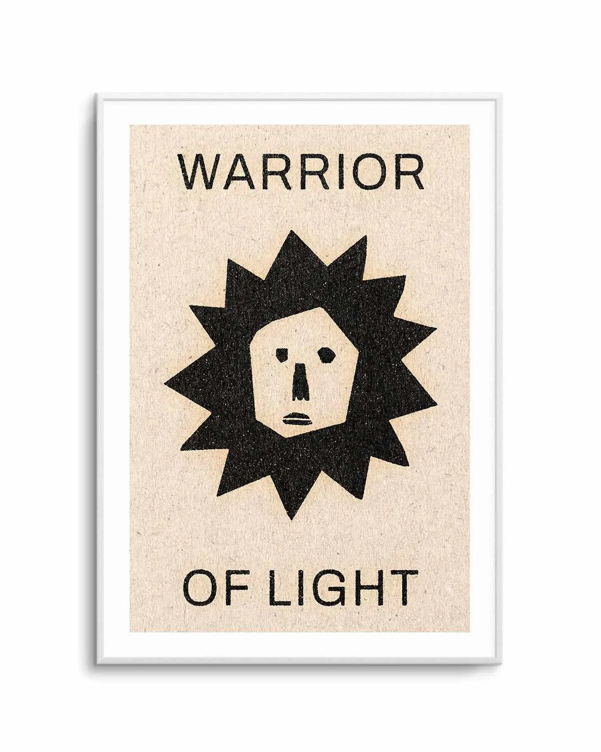 Warrior Of Light by David Schmitt Art Print from Olive et Oriel where you can shop wallpaper and artworks online