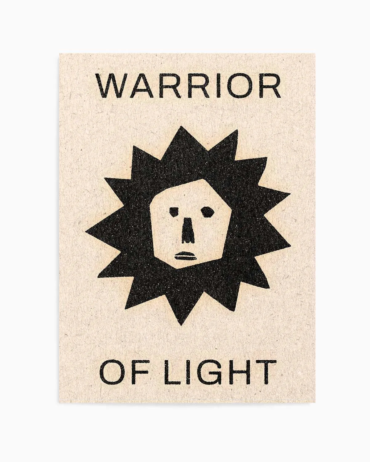 Warrior Of Light by David Schmitt Art Print from Olive et Oriel where you can shop wallpaper and artworks online
