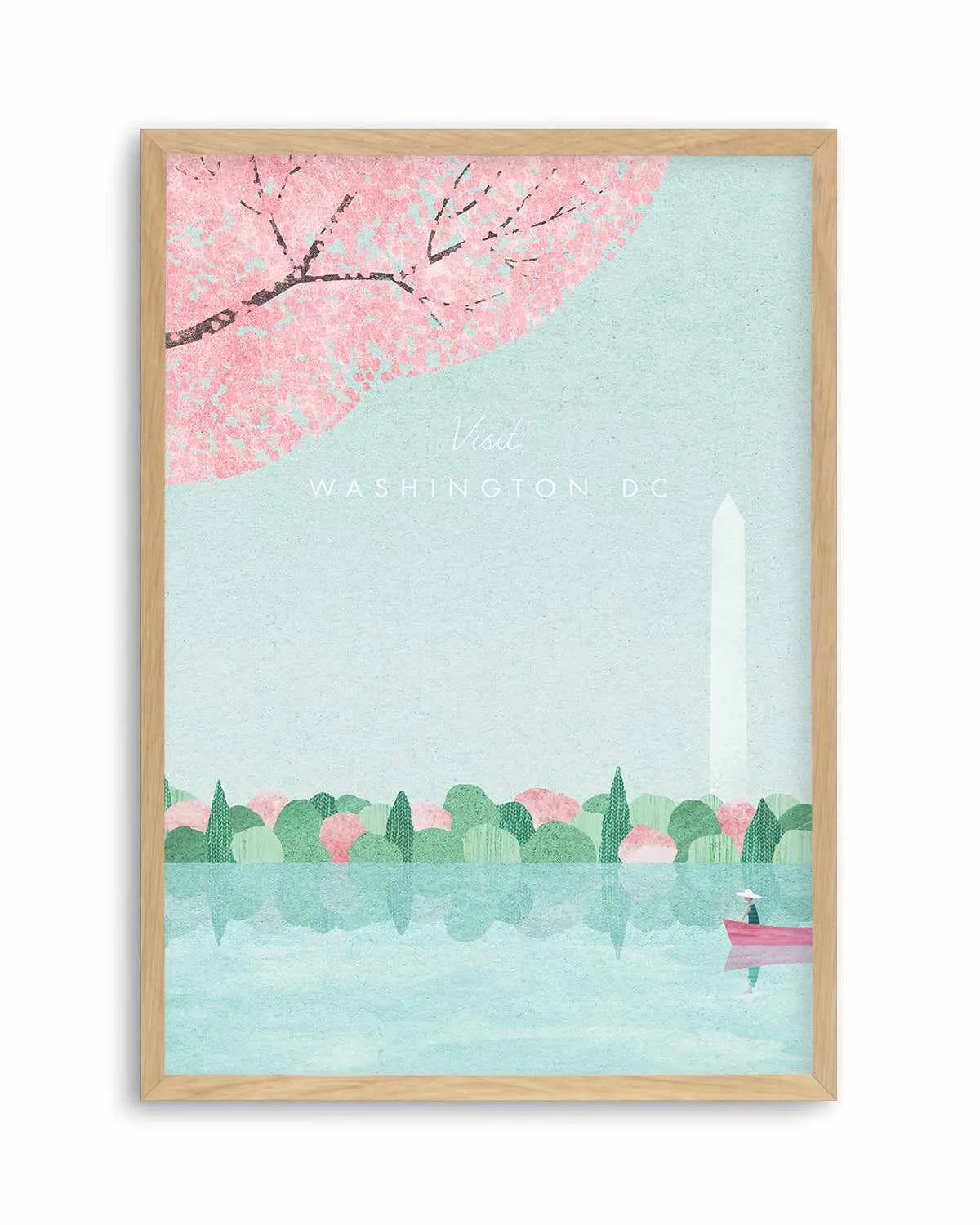 Washington DC by Henry Rivers Art Print from Olive et Oriel where you can shop wallpaper and artworks online
