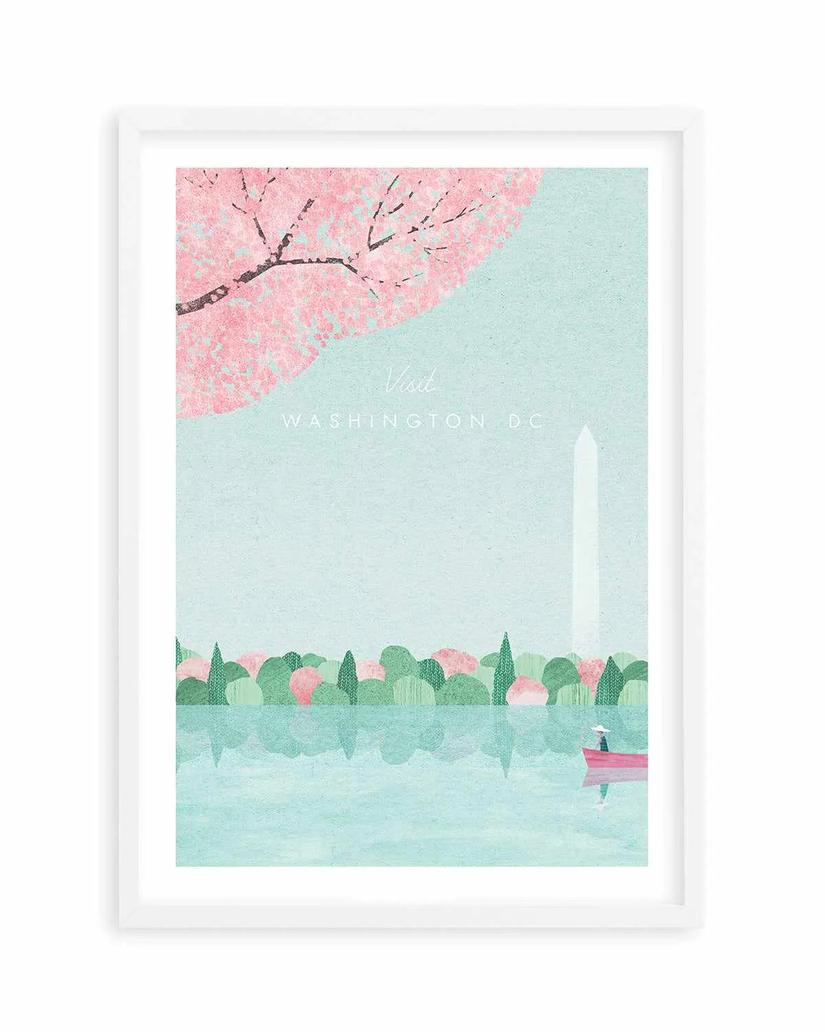 Washington DC by Henry Rivers Art Print from Olive et Oriel where you can shop wallpaper and artworks online