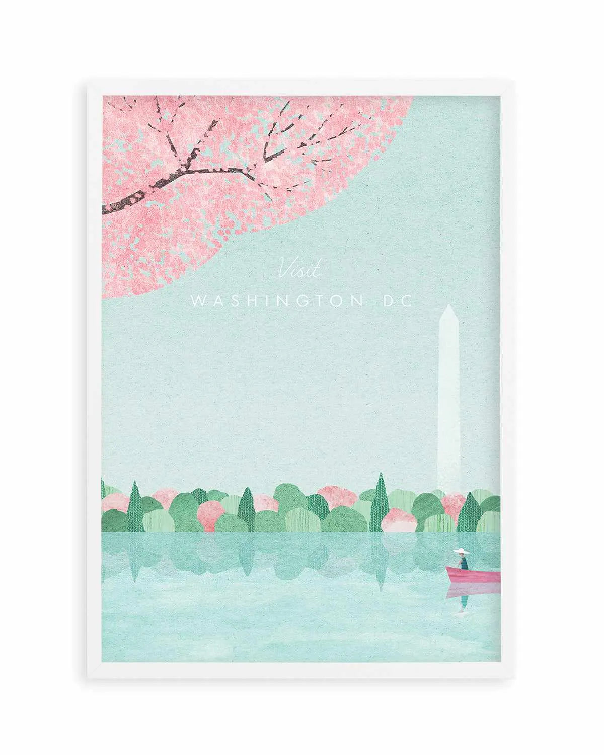 Washington DC by Henry Rivers Art Print from Olive et Oriel where you can shop wallpaper and artworks online