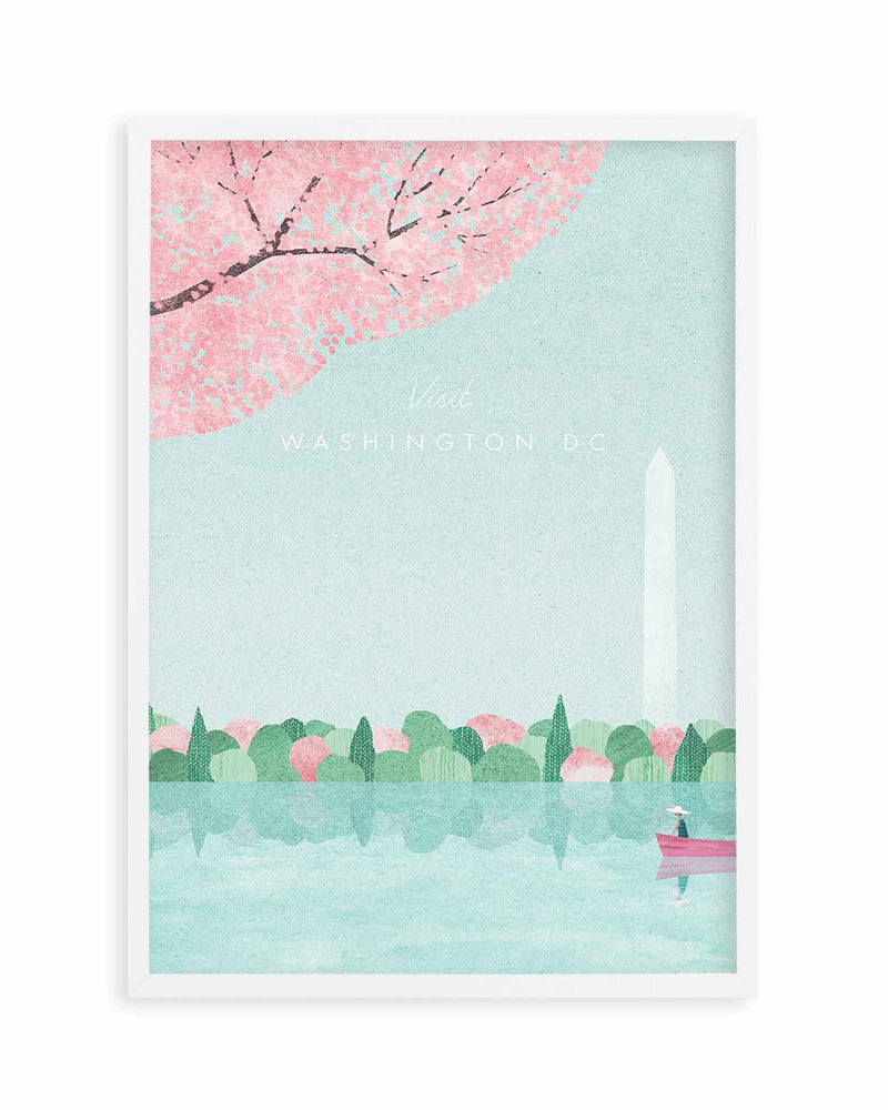Washington DC by Henry Rivers Art Print