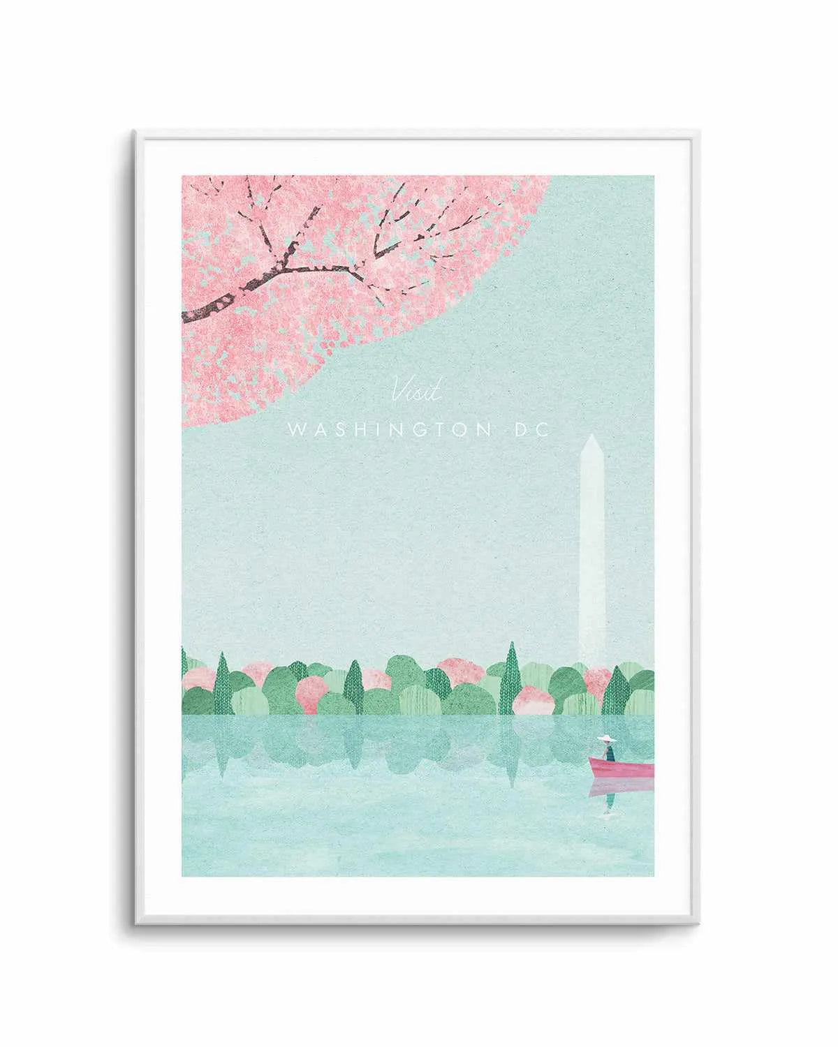 Washington DC by Henry Rivers Art Print from Olive et Oriel where you can shop wallpaper and artworks online