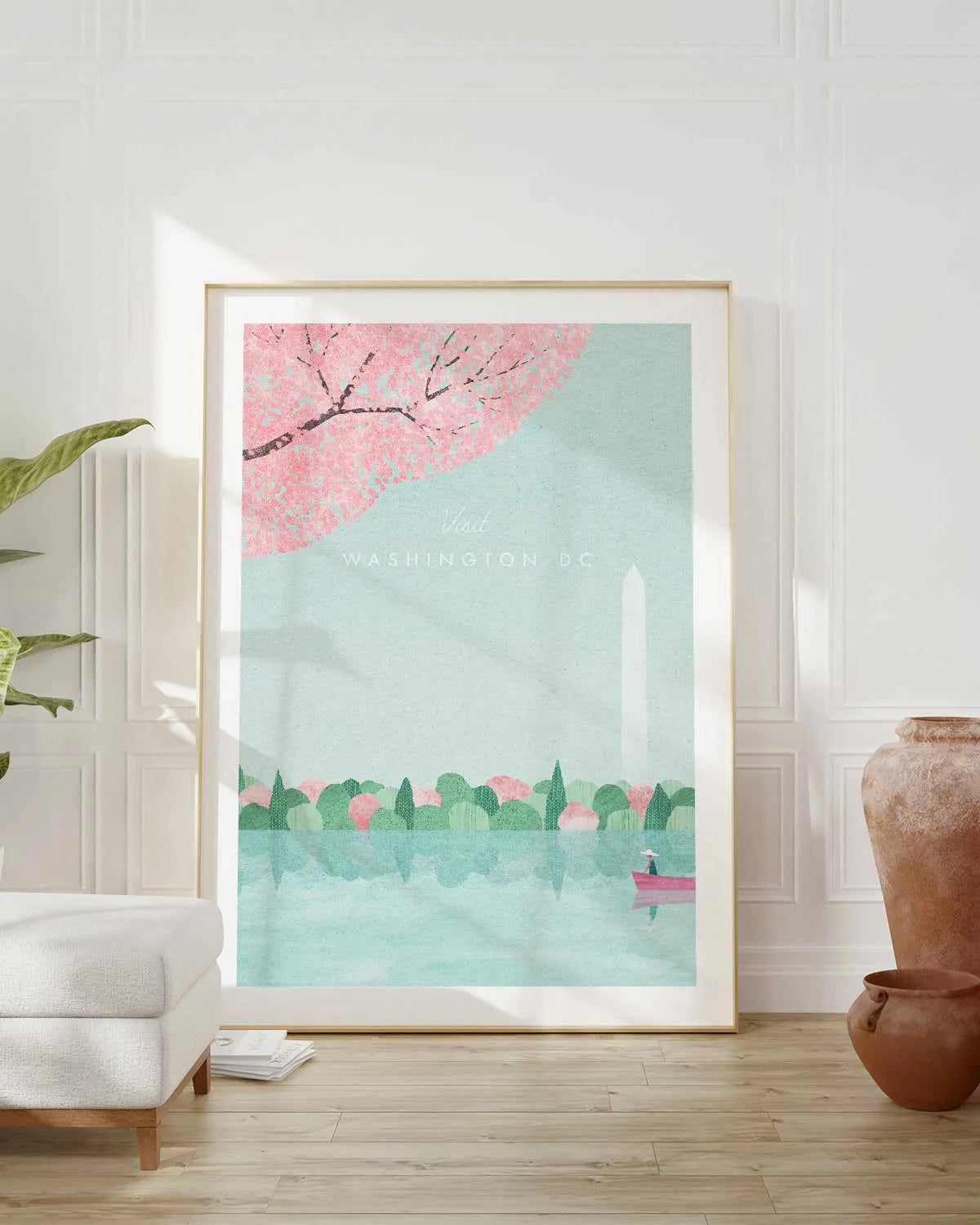 Washington DC by Henry Rivers Art Print from Olive et Oriel where you can shop wallpaper and artworks online