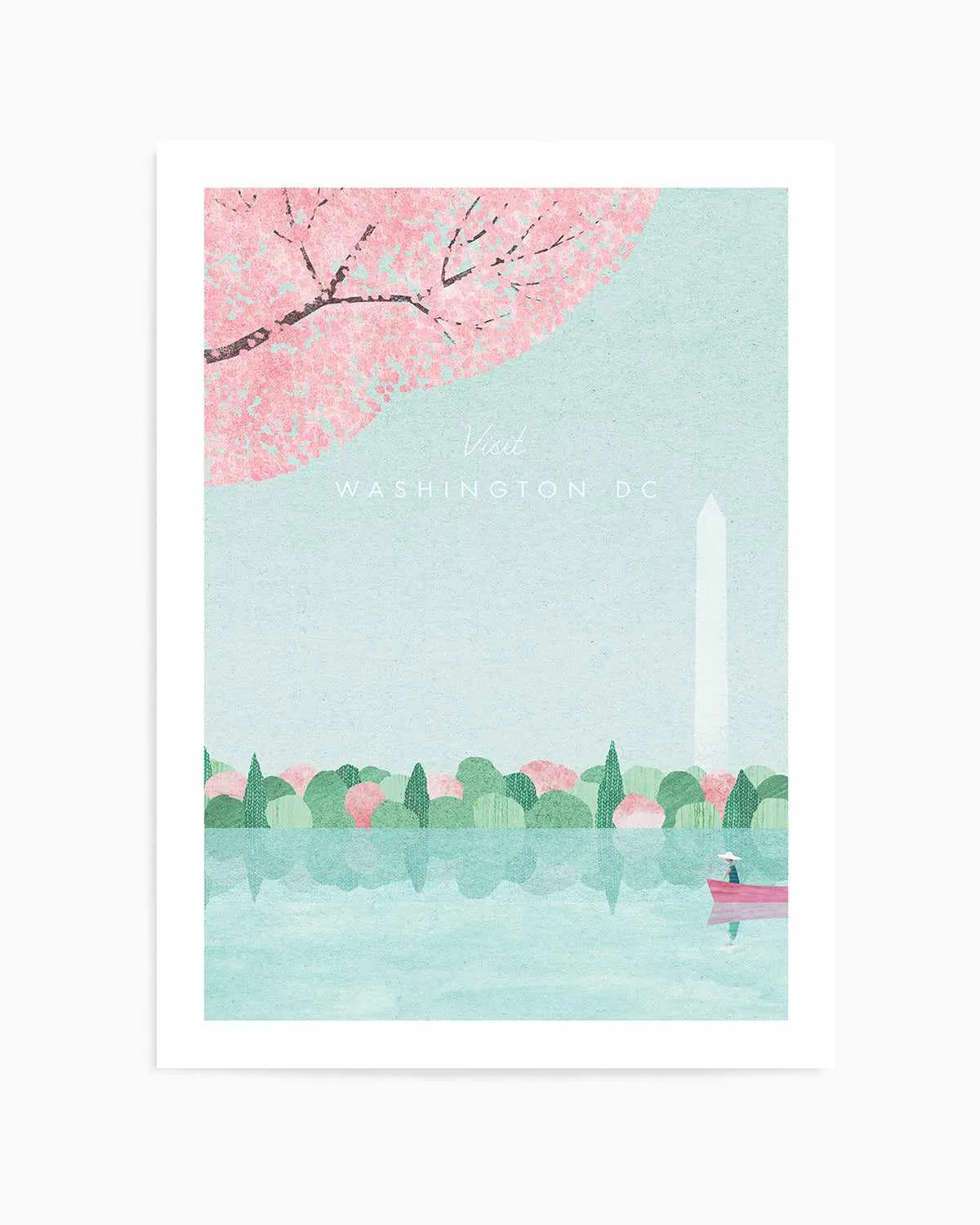 Washington DC by Henry Rivers Art Print from Olive et Oriel where you can shop wallpaper and artworks online