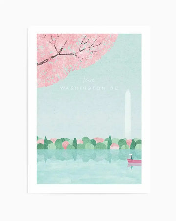 Washington DC by Henry Rivers Art Print from Olive et Oriel where you can shop wallpaper and artworks online