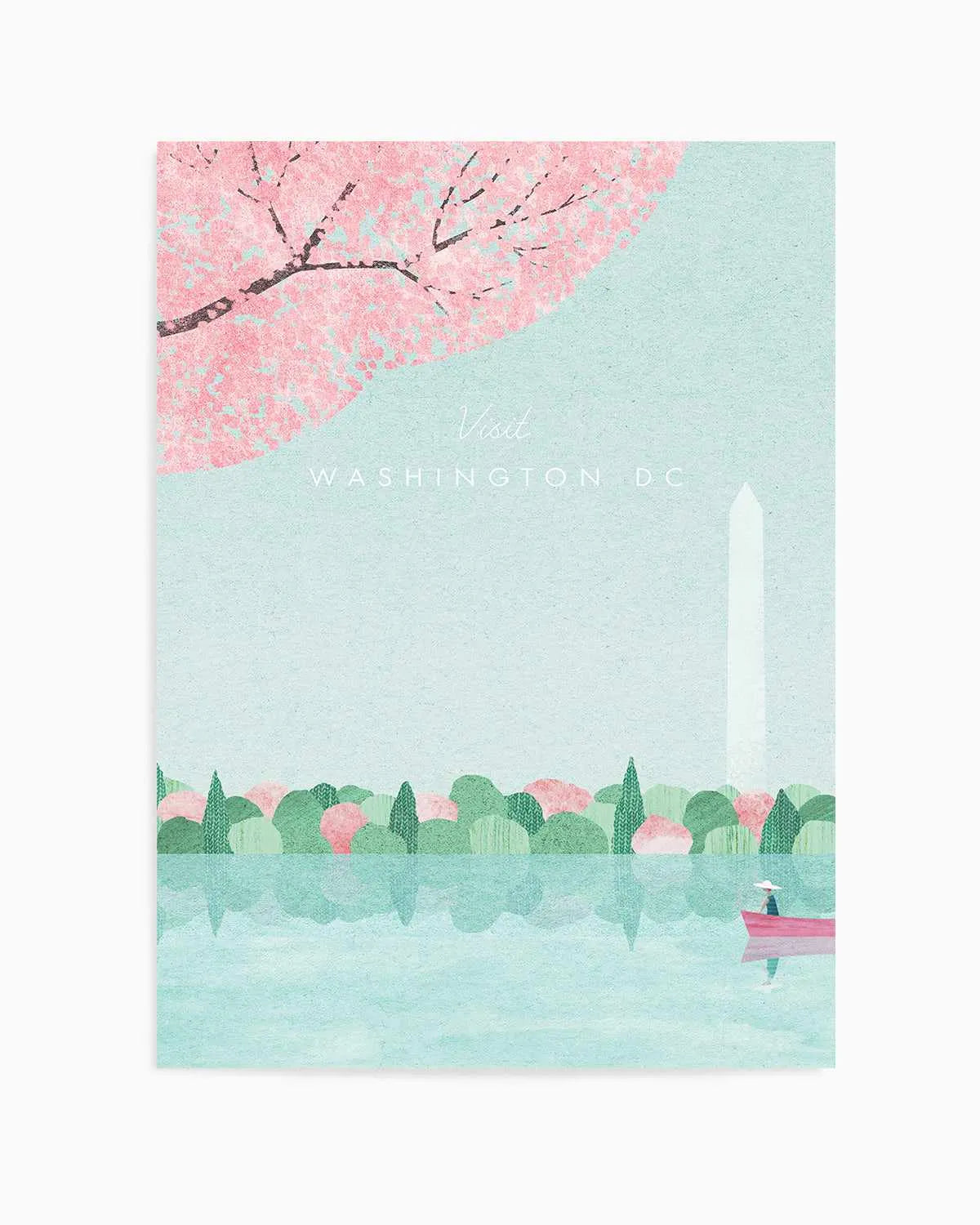 Washington DC by Henry Rivers Art Print from Olive et Oriel where you can shop wallpaper and artworks online