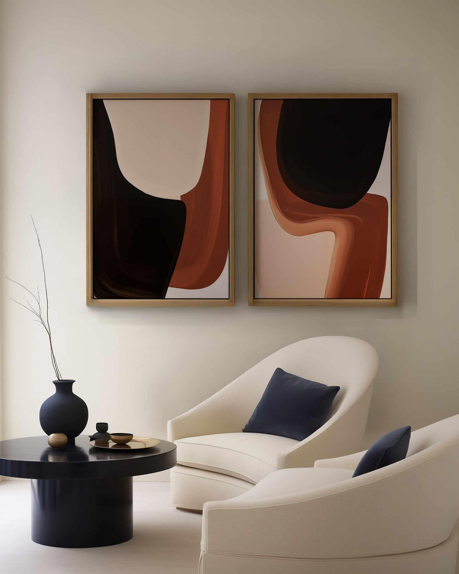 Washington I | Framed Canvas Art Print from Olive et Oriel where you can shop wallpaper and artworks online