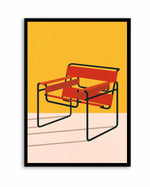 Wassily Chair Marcel Breuer by Rosi Feiste | Art Print