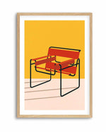 Wassily Chair Marcel Breuer by Rosi Feiste | Art Print