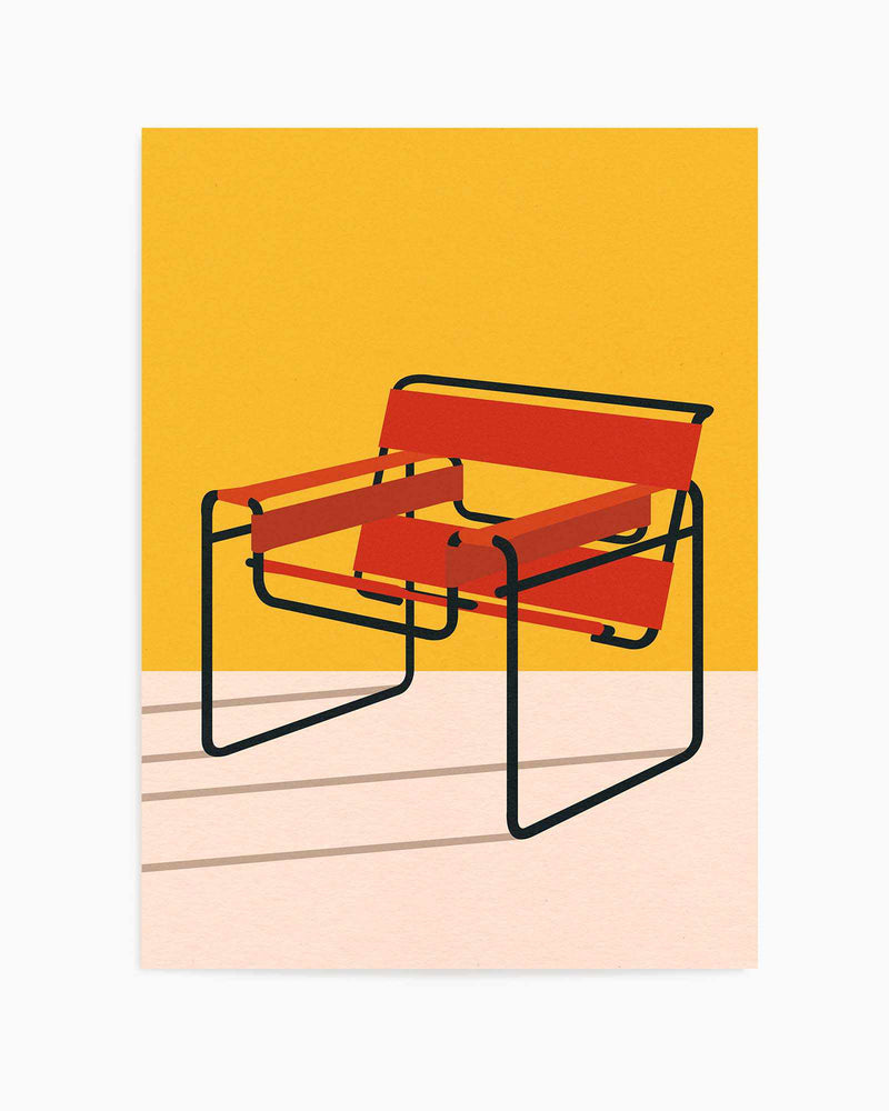Wassily Chair Marcel Breuer by Rosi Feiste | Art Print