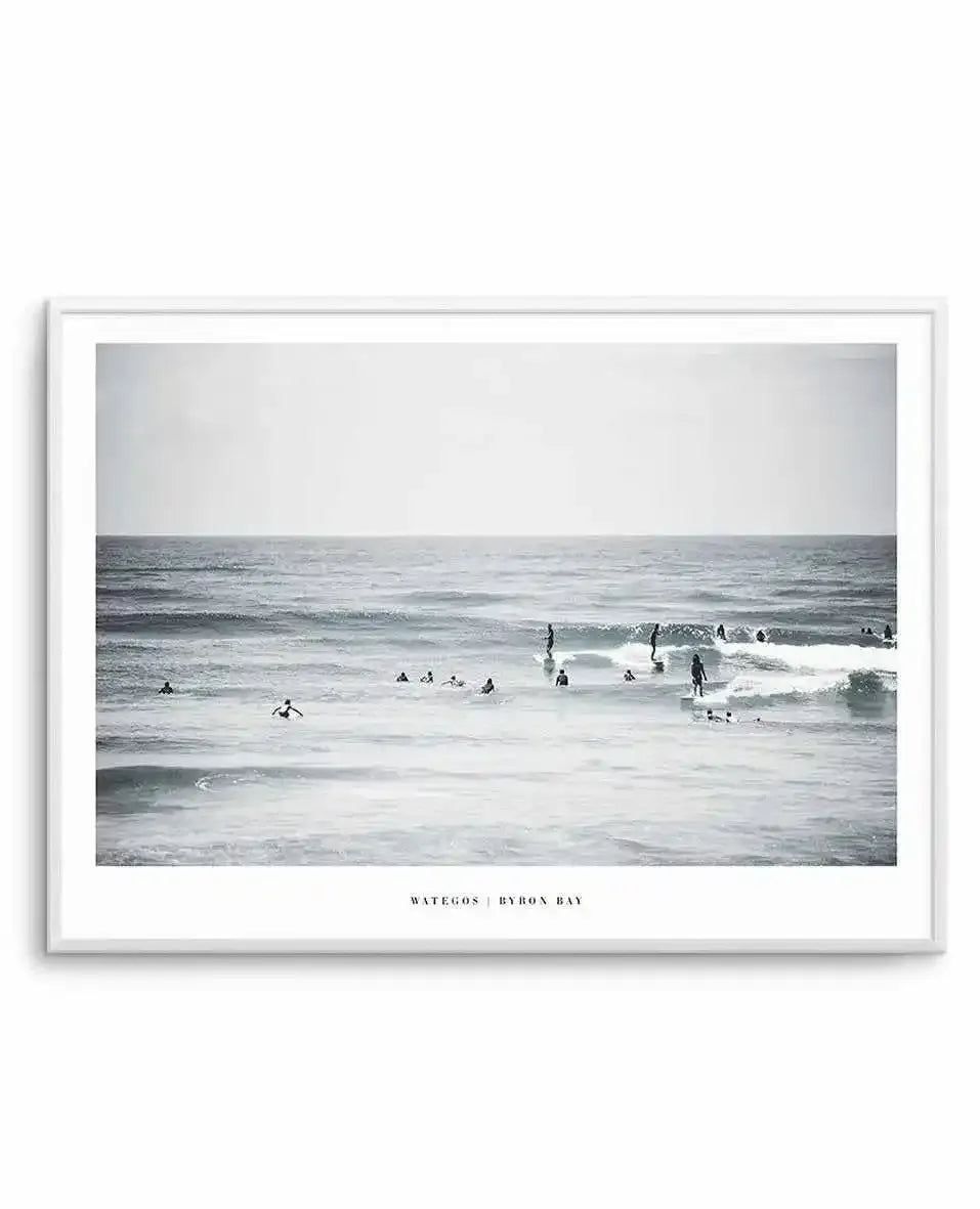 Wategos I Art Print-PRINT-Olive et Oriel-Olive et Oriel-A4 | 8.3" x 11.7" | 21 x 29.7cm-Unframed Art Print-With White Border-Buy-Australian-Art-Prints-Online-with-Olive-et-Oriel-Your-Artwork-Specialists-Austrailia-Decorate-With-Coastal-Photo-Wall-Art-Prints-From-Our-Beach-House-Artwork-Collection-Fine-Poster-and-Framed-Artwork