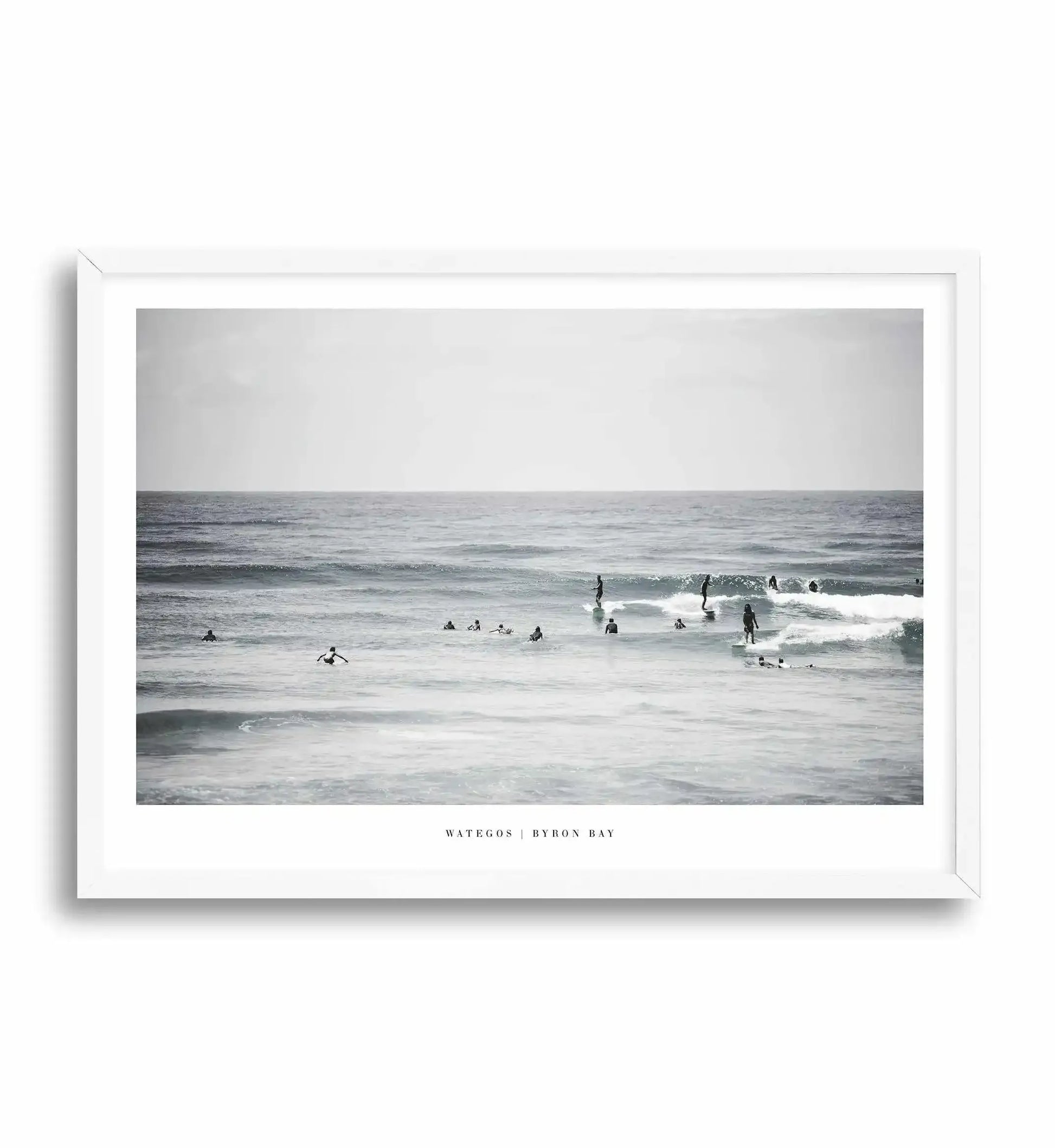 Wategos I Art Print-PRINT-Olive et Oriel-Olive et Oriel-A4 | 8.3" x 11.7" | 21 x 29.7cm-White-With White Border-Buy-Australian-Art-Prints-Online-with-Olive-et-Oriel-Your-Artwork-Specialists-Austrailia-Decorate-With-Coastal-Photo-Wall-Art-Prints-From-Our-Beach-House-Artwork-Collection-Fine-Poster-and-Framed-Artwork