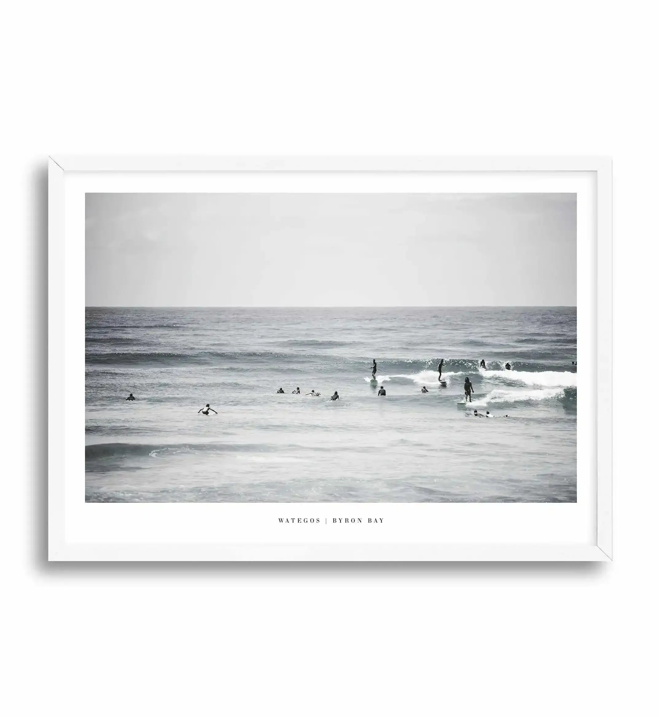 Wategos I Art Print-PRINT-Olive et Oriel-Olive et Oriel-A4 | 8.3" x 11.7" | 21 x 29.7cm-White-With White Border-Buy-Australian-Art-Prints-Online-with-Olive-et-Oriel-Your-Artwork-Specialists-Austrailia-Decorate-With-Coastal-Photo-Wall-Art-Prints-From-Our-Beach-House-Artwork-Collection-Fine-Poster-and-Framed-Artwork