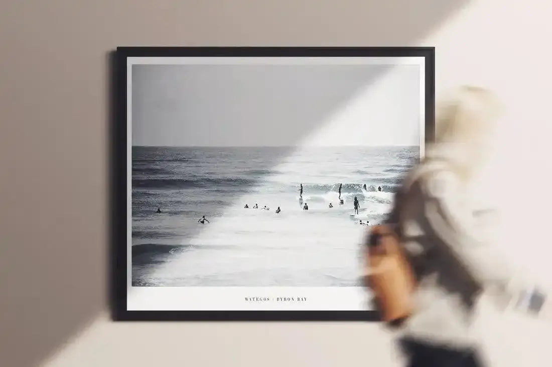 Wategos I Art Print-PRINT-Olive et Oriel-Olive et Oriel-Buy-Australian-Art-Prints-Online-with-Olive-et-Oriel-Your-Artwork-Specialists-Austrailia-Decorate-With-Coastal-Photo-Wall-Art-Prints-From-Our-Beach-House-Artwork-Collection-Fine-Poster-and-Framed-Artwork