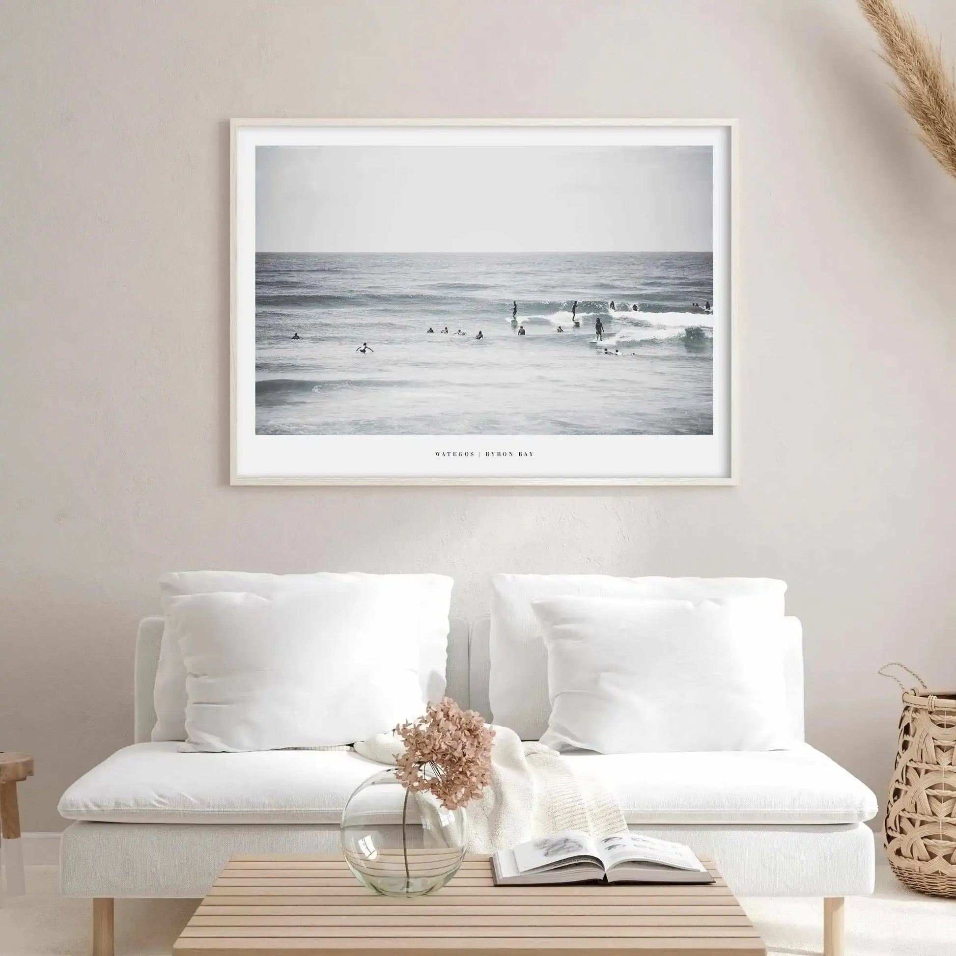 Wategos I Art Print-PRINT-Olive et Oriel-Olive et Oriel-Buy-Australian-Art-Prints-Online-with-Olive-et-Oriel-Your-Artwork-Specialists-Austrailia-Decorate-With-Coastal-Photo-Wall-Art-Prints-From-Our-Beach-House-Artwork-Collection-Fine-Poster-and-Framed-Artwork