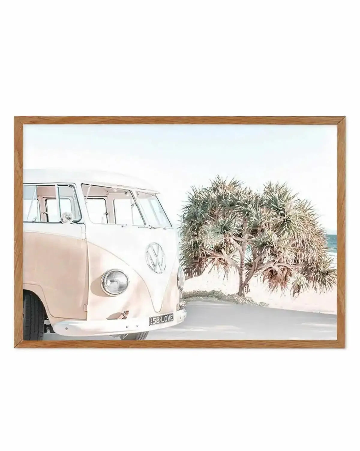 Wategos Kombi | LS Art Print from Olive et Oriel where you can shop wallpaper and artworks online