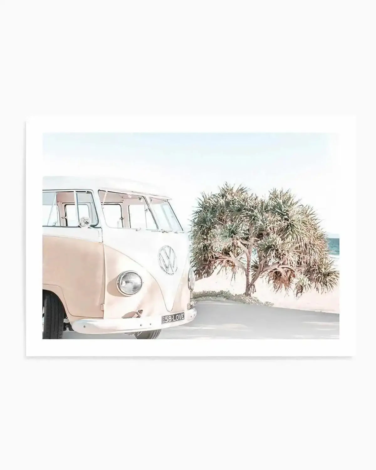 Wategos Kombi | LS Art Print from Olive et Oriel where you can shop wallpaper and artworks online