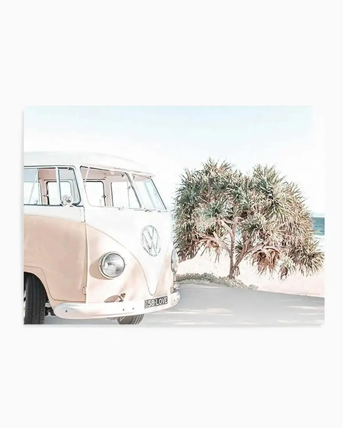 Wategos Kombi | LS Art Print from Olive et Oriel where you can shop wallpaper and artworks online