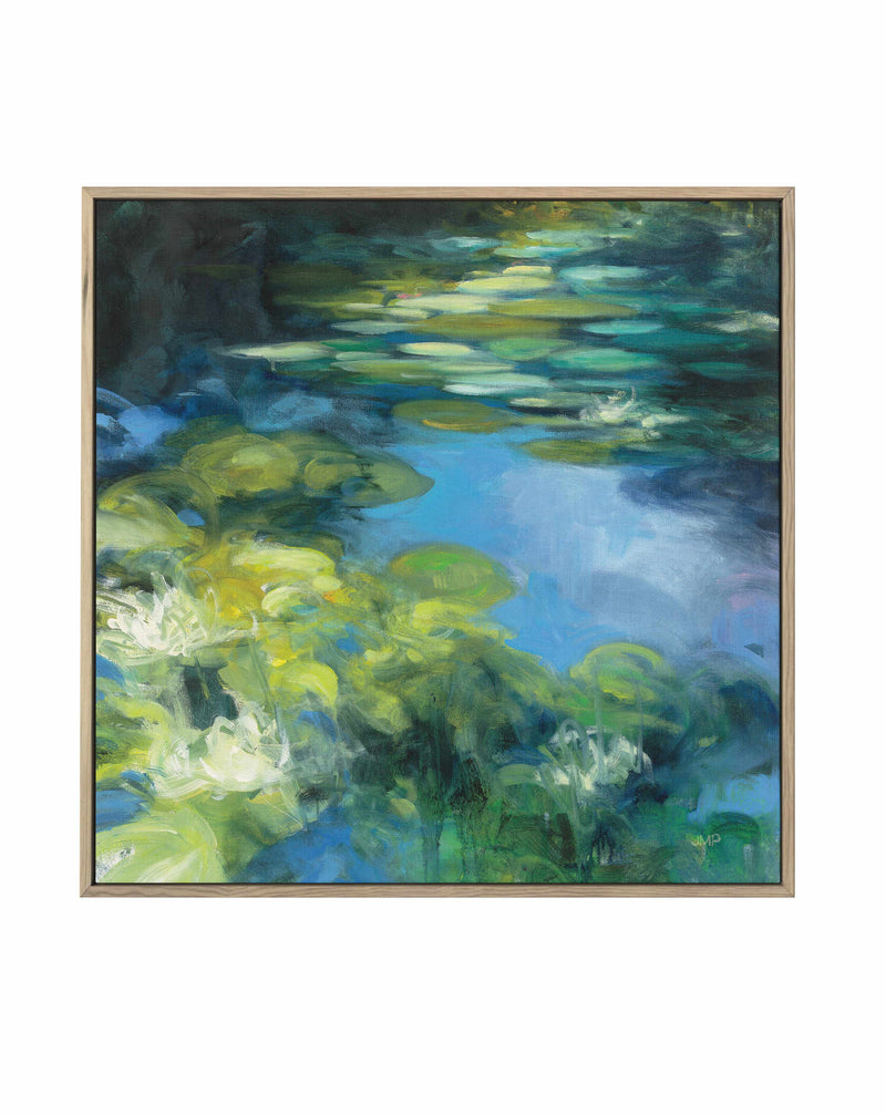 Water Lilies II | Framed Canvas Art Print