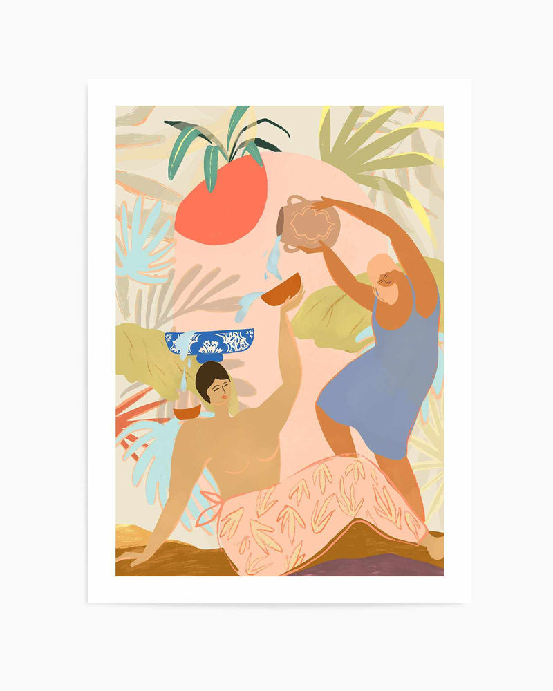 Water Play by Arty Guava | Art Print