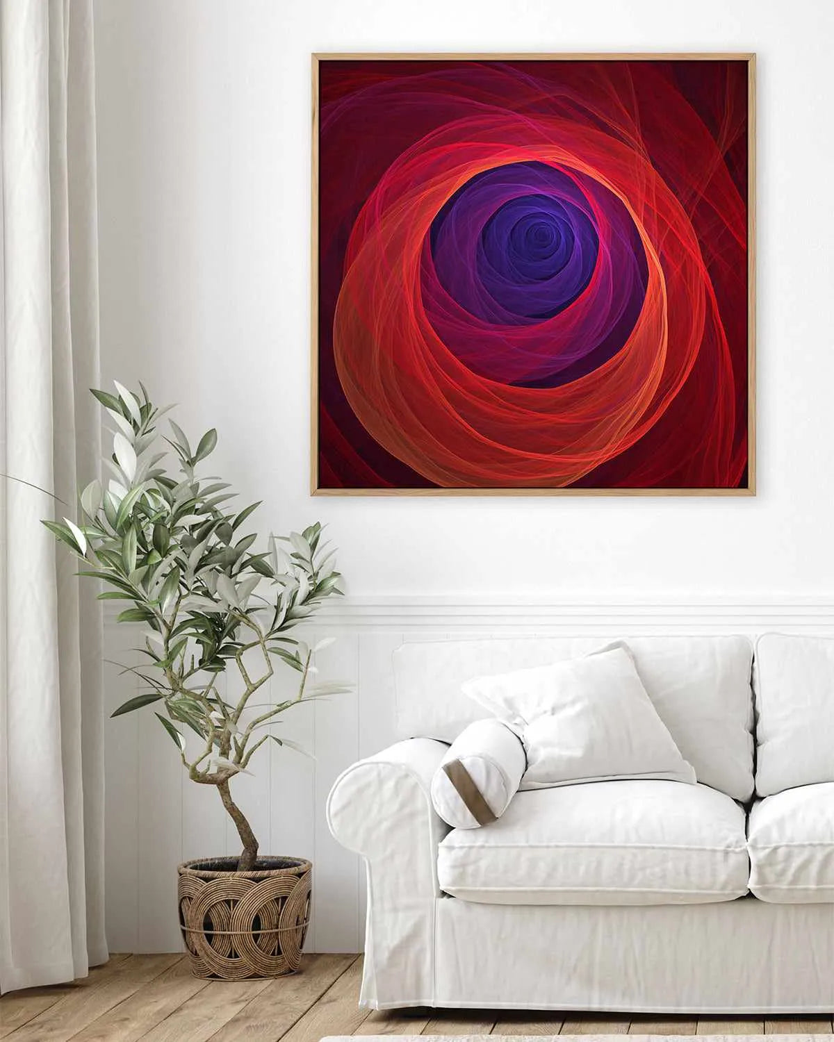Water Rose | Framed Canvas Art Print from Olive et Oriel where you can shop wallpaper and artworks online
